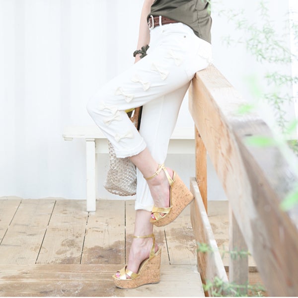outlet】【SELECT】ダブルリボンサンダル | ＆ LOVE CLOSET