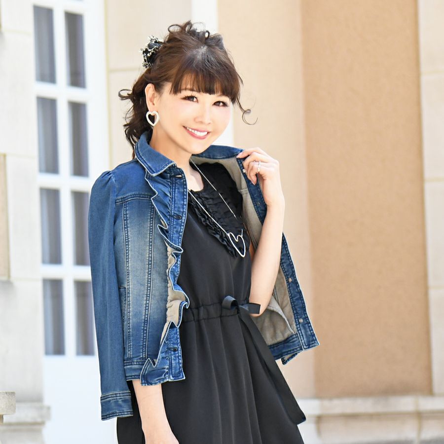 outlet】立体フリルコンパクトGジャン | ＆ LOVE CLOSET