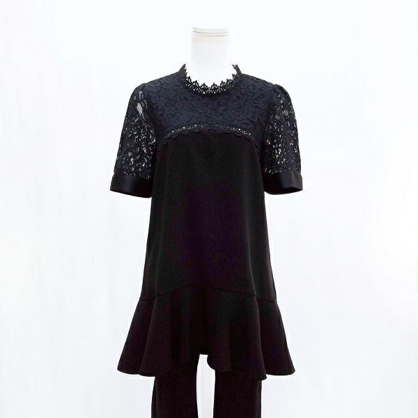 outlet】レースコンビペプラムチュニック | ＆ LOVE CLOSET
