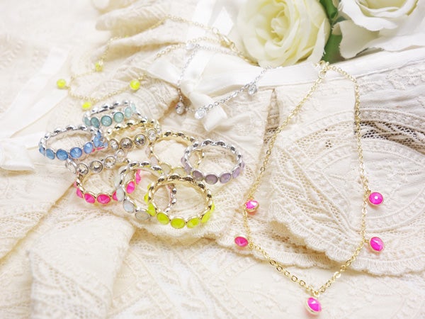 MASAMI's HAPPY STONE MARKET SWAROVSKI happiness anklet】 | ＆ LOVE