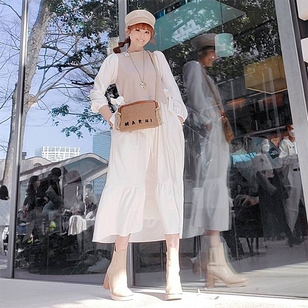 outlet】レイヤード風ドッキングワンピース | ＆ LOVE CLOSET