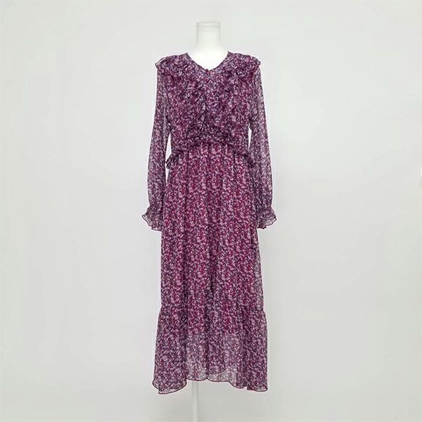 フラワー柄フリルワンピース | ＆ LOVE CLOSET