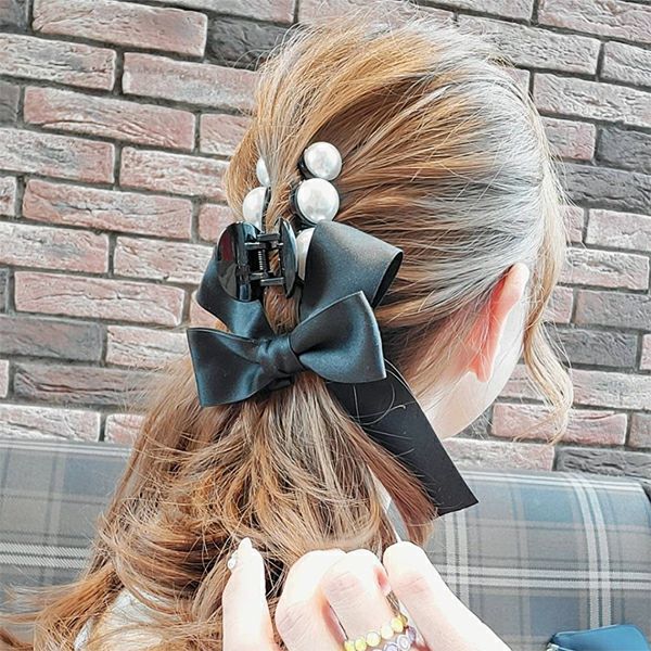 SELECT】リボンパールのヘアクリップ | ＆ LOVE CLOSET