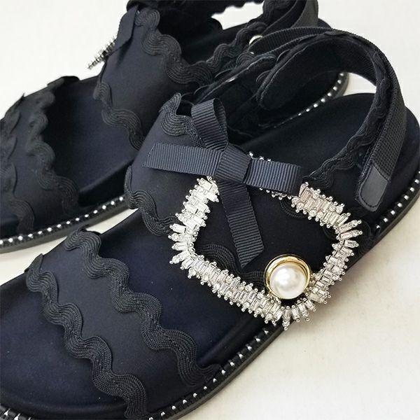 outlet】【SELECT】きらきらビジューサンダル | ＆ LOVE CLOSET