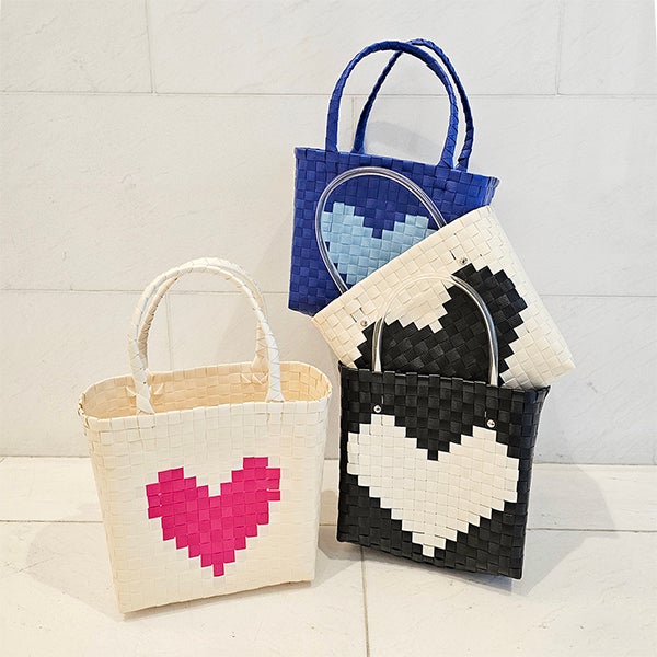 SELECT】ハンドメイドプラかごトートバッグ | ＆ LOVE CLOSET