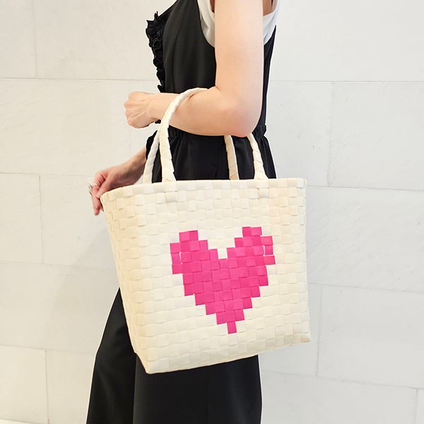 SELECT】ハンドメイドプラかごトートバッグ | ＆ LOVE CLOSET