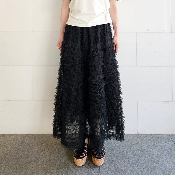 SELECT】ロマンティックふりるチュールスカート | ＆ LOVE CLOSET