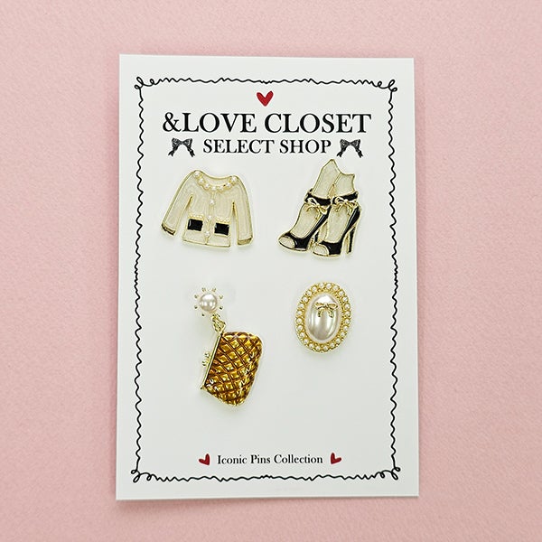 SELECT】フレンチシックにときめくブローチコレクション | ＆ LOVE CLOSET