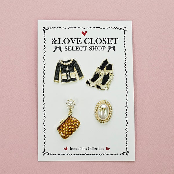 SELECT】フレンチシックにときめくブローチコレクション | ＆ LOVE CLOSET
