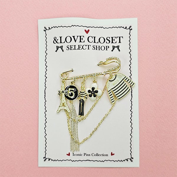 SELECT】フレンチシックにときめくブローチコレクション | ＆ LOVE CLOSET